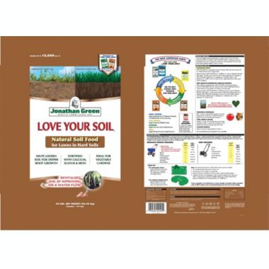 Jonathan Green (#12190) Love Your Soil, Soil Food, 18# bag (5,000 sqft). View a larger version of this product image.