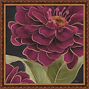 Great Art Now Burgundy Floral 1 by Heidi Kuntz 22 -Inch x 22-Inch Framed Wall Art