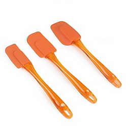 Kitcheniva 3-Piece Spatula Set, Orange