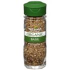 Alternate image 1 for McCormick Gourmet Organic Basil, 0.55 OZ