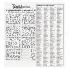 Alternate image 3 for Talented Kitchen 375 Preprinted Kitchen Labels for Pantry Containers, Preprinted Black Script on Clear Stickers + Expiration Date + Numbers for Food Storage. Organization Canisters and Jars (Water Resistant)