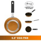 Alternate image 3 for Gotham Steel Fry Pan Cast Textured Coating Nonstick Pan 5.5″ Black