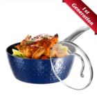 Alternate image 1 for RAINBEAN 1.2 qt. Aluminum Alloy Nonstick Sauce Pan in Blue with Lid