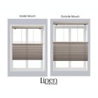 Alternate image 2 for Linen Avenue Custom Cordless 36" W x 66" H" Harvest Top Down Bottom Up Light FIltering Cellular Shade