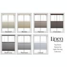 Alternate image 3 for Linen Avenue Custom Cordless 36" W x 66" H" Harvest Top Down Bottom Up Light FIltering Cellular Shade