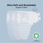 Alternate image 3 for KeaBabies 3pk Organic Baby Swaddle Sleep Sacks, Newborn Baby Swaddles 0-3 Months, Ergonomic Wearable Swaddle Blanket (Storm)