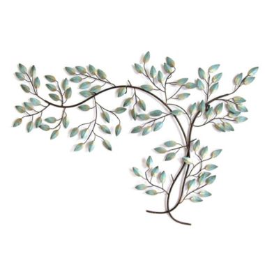 HomeRoots Home Decor Patina Tree Branch Metal Wall Decor - 321176. View a larger version of this product image.