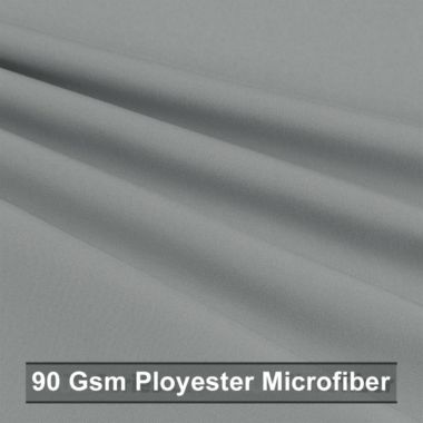 PiccoCasa 2 Pack Pillow Cases Soft 1800 Series Microfiber Solid Pillowcases Set with Zipper Standard(20"x26") Pillow Protector, Grey. View a larger version of this product image.