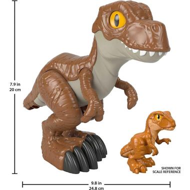 Fisher-Price Imaginext Jurassic World Camp Cretaceous T.rex XL, extra large dinosaur figure. View a larger version of this product image.