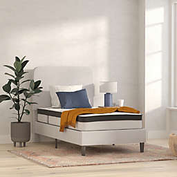 Flash Furniture Capri Comfortable Sleep 10 Inch CertiPUR-US Certified Foam and Pocket Spring Mattress - Twin