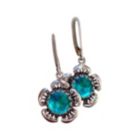 Alternate image 0 for Bottled Up Designs Flowers In Sterling Silver Lever Back Earrings