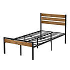 Alternate image 0 for Idealhouse Vienna Industrial Twin Platform Bed Frame with Height Underbed Storage Space