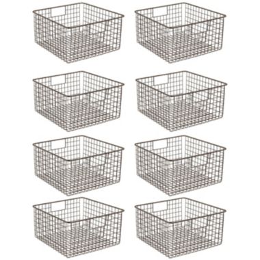 mDesign Metal Wire Food Storage Organizer Bin. View a larger version of this product image.