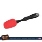 Alternate image 2 for Baker's Secret 2in1 Spoon 7 Spatula, 10", Silicone Durable. Baking Essentials, Heat Resistant, Red