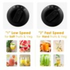 Alternate image 2 for Juicer Extractor Easy Clean, 3 Speeds Control, Stainless Steel BPA Free