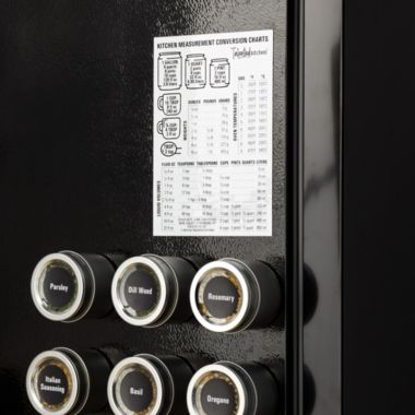 Talented Kitchen Kitchen Measurement Metric Conversion Chart Magnet for Cooking, Magnetic White Vinyl with Weight, Liquid, Temperature for Fridge (5 x 7 In). View a larger version of this product image.