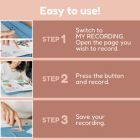 Alternate image 1 for Cali's Books The Three Little Pigs Recordable Book for Children and Grandchildren. Record Your Voice and Read to Your Children Even When You are far Apart. 2022 Edition