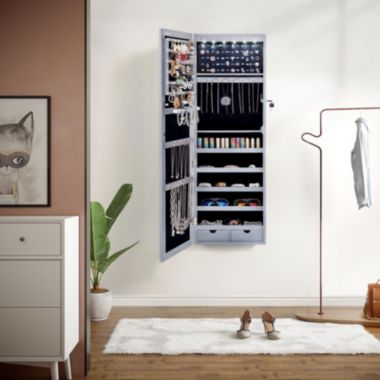 BreeBe 6 LEDs Jewelry Armoire. View a larger version of this product image.