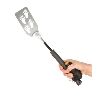 G.E.I. Bear-B-Que BBQ Spatula - Novelty Slotted Turner, Stainless Steel Grilling Tool, 1pc. View a larger version of this product image.