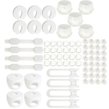 Jool Baby Products Large Child Safety Bundle - Cabinet, door, outlet, stove, and furniture safety. View a larger version of this product image.