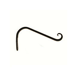 Tillamook Hook The Hookery (#B19) Steel Angled Upturned Curved Hanger, Black - 12 inches