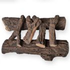 Alternate image 0 for Proman Products Modern Durable Alpine Artificial Fire Logs - 6 pieces, 22"Long x 10"Short