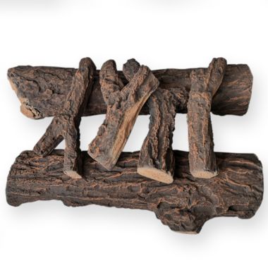 Proman Products Modern Durable Alpine Artificial Fire Logs - 6 pieces, 22"Long x 10"Short. View a larger version of this product image.