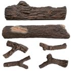 Alternate image 1 for Proman Products Modern Durable Alpine Artificial Fire Logs - 6 pieces, 22"Long x 10"Short