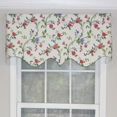RLF Home English Ivy Regal Style All Season Valance Spring 3" Rod Pocket 50W x 17L. View a larger version of this product image.