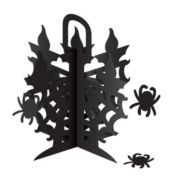 Beistle Party Decoration 3-D Candelabra Centerpiece 11 1/2"- Pack of 12