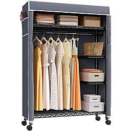 VIPEK Portable Closet Heavy Garment Rack in Gray