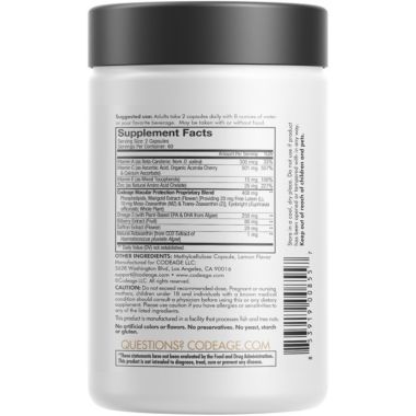 Codeage Eyes Vitamins , AREDS 2 Inspired, Astaxanthin, Lutein, Meso Zeaxanthin Supplement - 120ct. View a larger version of this product image.