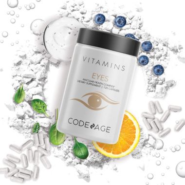 Codeage Eyes Vitamins , AREDS 2 Inspired, Astaxanthin, Lutein, Meso Zeaxanthin Supplement - 120ct. View a larger version of this product image.