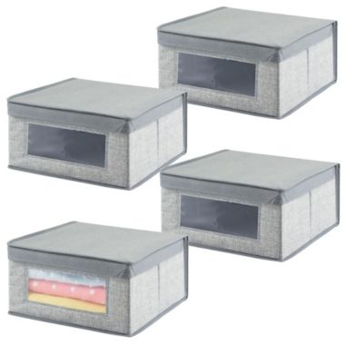 mDesign Soft Fabric Child/Kid Storage Organizer Box - Small. View a larger version of this product image.