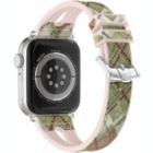 Alternate image 1 for Worryfree Gadgets Silicone Shiny Slim Band for Apple Watch 38/40/41mm, 42/44/45mm iWatch Series 8 7 6 5 4 3 2 1 & SE