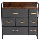 Alternate image 0 for Inq Boutique Drawer Dresser(Gray) Dresser Organizer with 7 Drawers, Fabric Dresser Storage Tower for Bedroom, Hallway