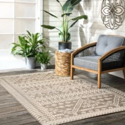 nuLOOM Kandace Bohemian Indoor and Outdoor Area Rug