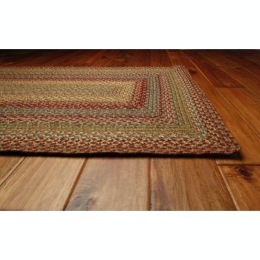 Green World Rugs Inc Azalea Jute Braided Rugs, 4'x6',  Olde Brick Red. View a larger version of this product image.