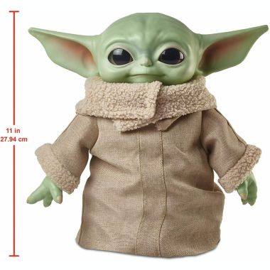 Herstellen droog zal ik doen MATTEL Star Wars Mandalorian The Child 11" Plush Baby Yoda Doll | buybuy  BABY