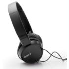 Alternate image 2 for Sony ZX Series Wired On-Ear Headphones, Black MDR-ZX110