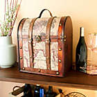 Alternate image 1 for Twine 6 Bottle Old World Wooden Wine Box