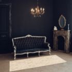 Alternate image 1 for Chaudhary Living 2.5' x 5' Beige and White Damask Rectangular Area Throw Rug