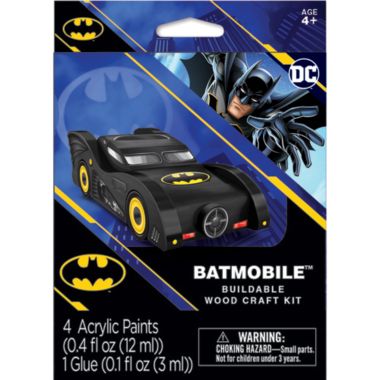 Works of Ahhh Craft Set - Batman Mini Batmobile Wood Craft Set | buybuy BABY