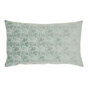 HomeRoots Home Decor. Pale Green Distressed Gradient Lumbar Pillow.