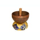 Alternate image 1 for Cottage Handicraft, Hand-made Singing Bowl, Large with free Elephant Gift