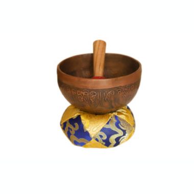 Cottage Handicraft, Hand-made Singing Bowl, Large with free Elephant Gift. View a larger version of this product image.