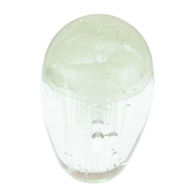 Beachcombers Clear Jellyfish Glass Glow in the Dark Paperweight Figurine 5.5 Inch. View a larger version of this product image.