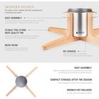 Alternate image 3 for Tree Nest Large Rustic Christmas Tree Stand for Real Trees, Silver