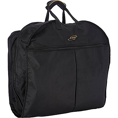 54" Heavy Duty Suit Cover Waterproof Travel Zipped Nylon Garment Carrier Bag 
