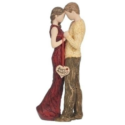 11 inch couple hug and kiss statue, romantic lover statue, wedding gift